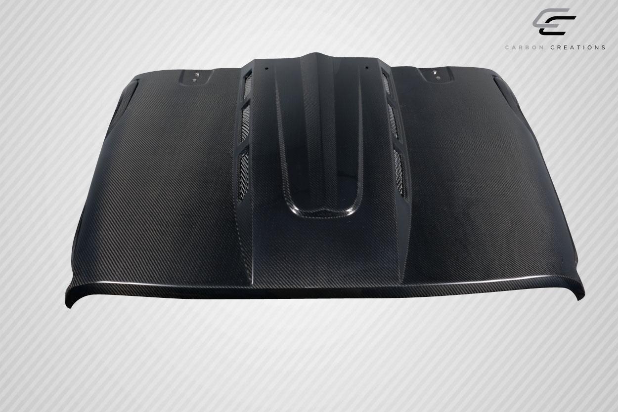2018-2025 Jeep Wrangler Carbon Creations Energy Carbon Fiber Hood