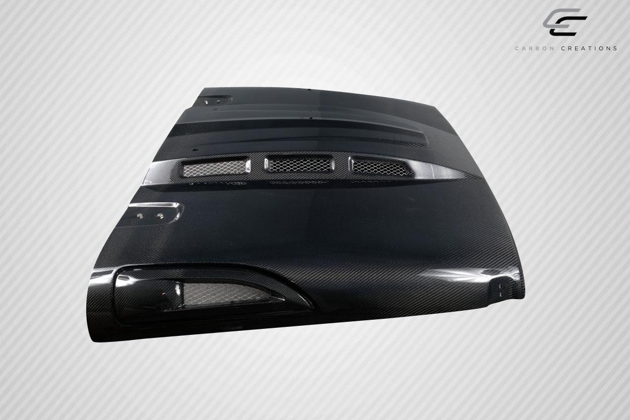 2018-2025 Jeep Wrangler Carbon Creations Energy Carbon Fiber Hood