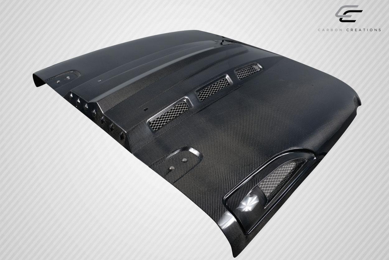2018-2025 Jeep Wrangler Carbon Creations Energy Carbon Fiber Hood