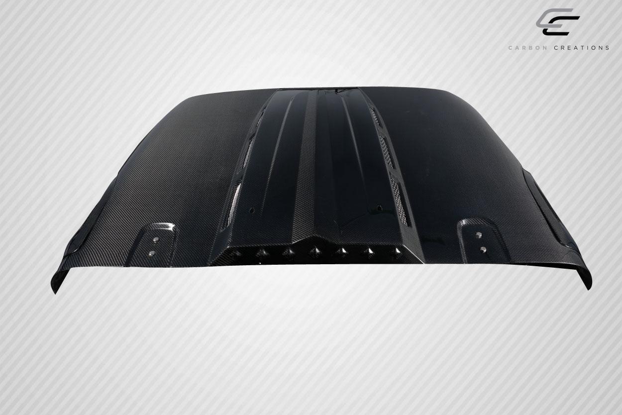 2018-2025 Jeep Wrangler Carbon Creations Energy Carbon Fiber Hood