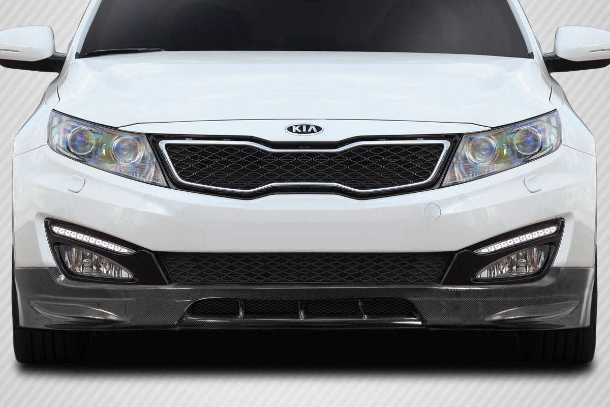 2011-2013 Kia Optima Carbon Creations CPR Carbon Fiber Front Lip