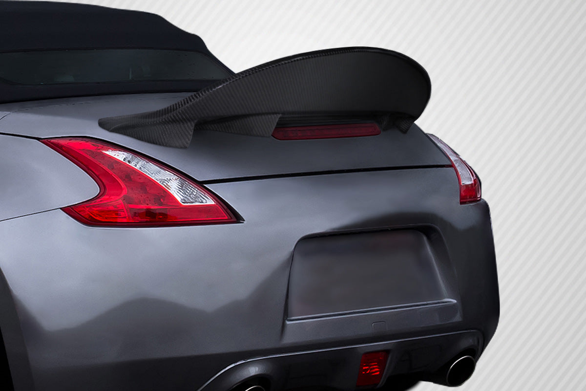 2009-2020 Nissan 370Z Z34 Convertible Carbon Creations Tornado Rear Wing Spoiler - 1 Piece (S)