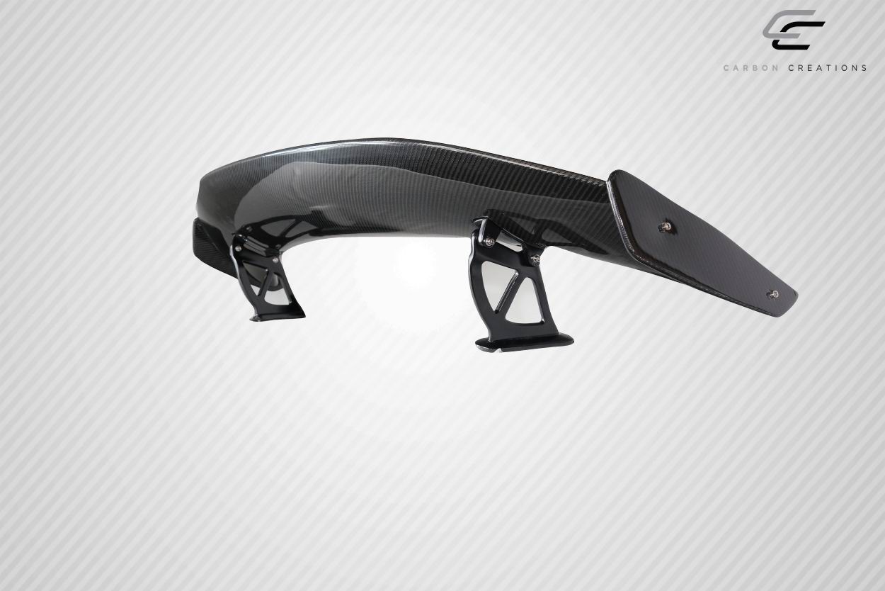 2014-2023 Porsche Cayman 718 Carbon Creations GT4 Look Rear Wing Spoiler - 3 Piece
