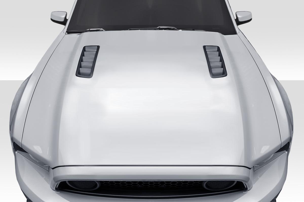 Universal Duraflex Race Hood Louver Vents - 2 Piece