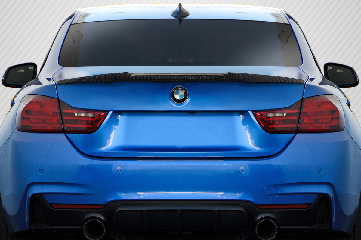 2014-2020 BMW 4 Series F32 Carbon Creations M4 Look Rear Wing Trunk Lid Spoiler - 1 Piece (S)