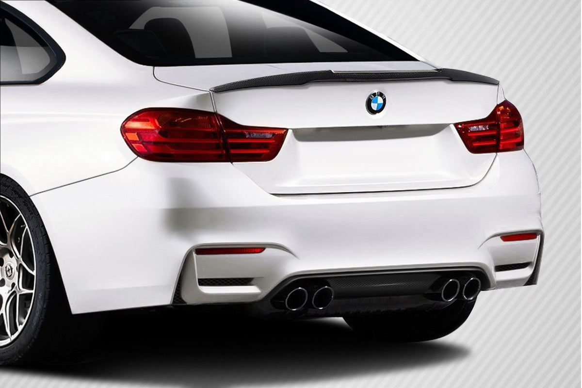 2014-2020 BMW 4 Series F32 Carbon Creations M4 Look Rear Wing Trunk Lid Spoiler - 1 Piece (S)