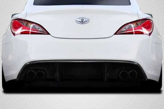 2010-2016 Hyundai Genesis Carbon Creations RBS Carbon Fiber Rear Lip
