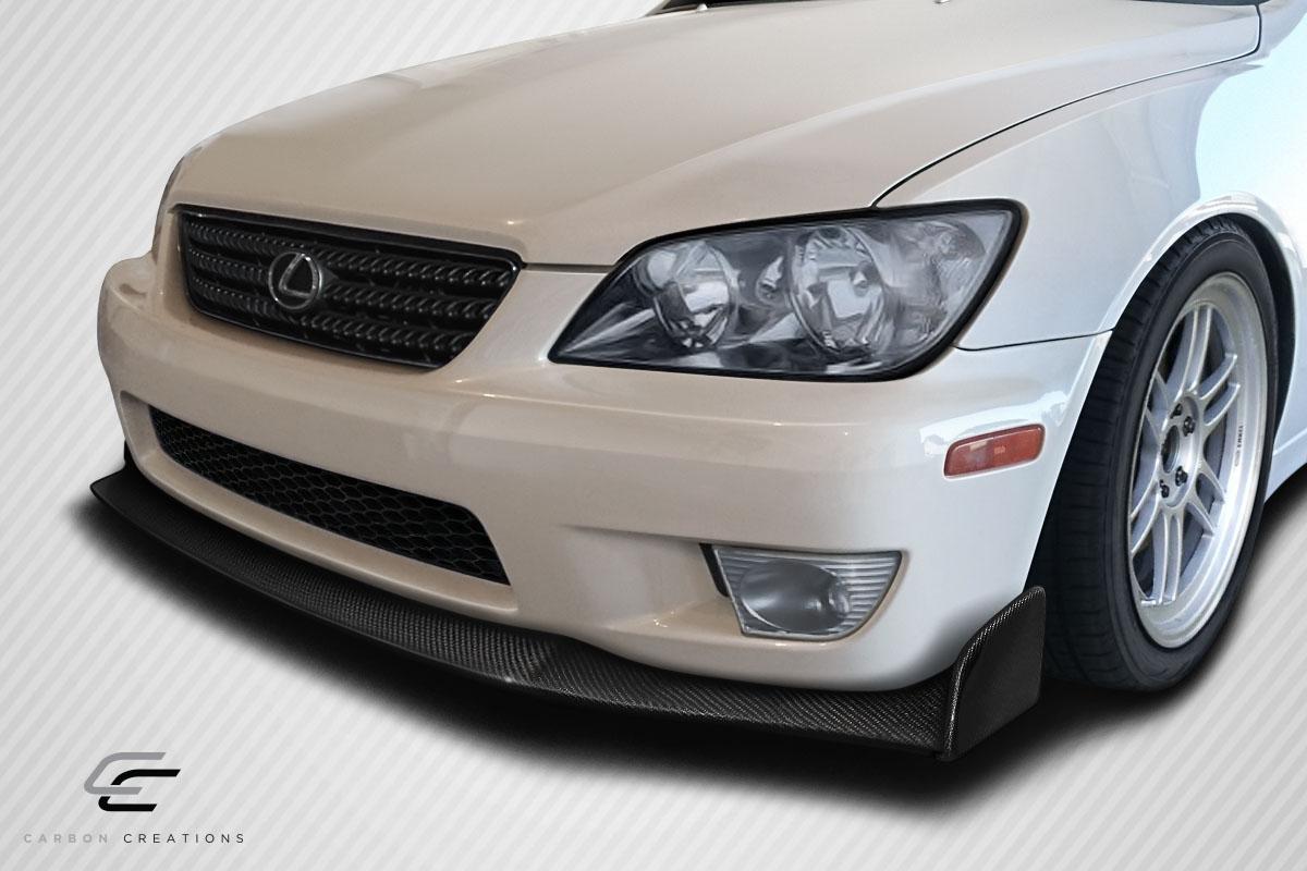 2000-2005 Lexus IS Carbon Creations Type JS Carbon Fiber Front Lip