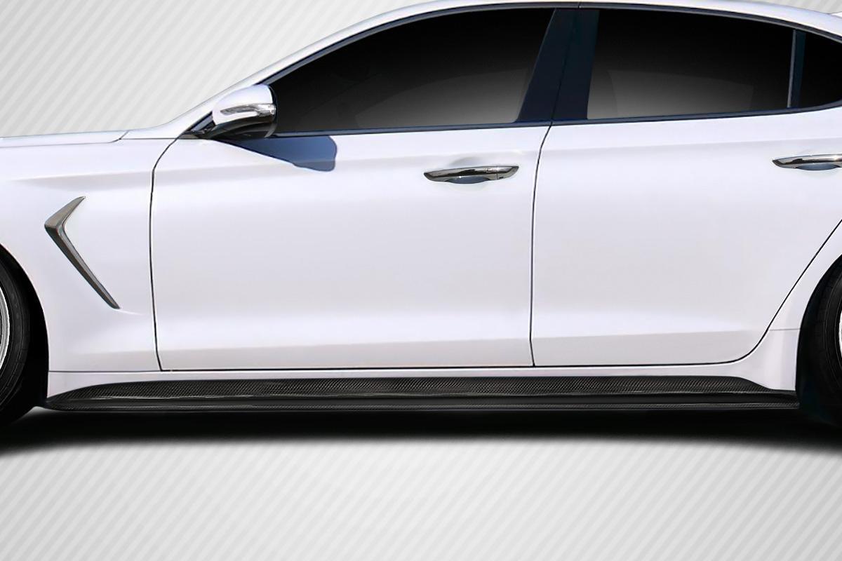 2019-2023 Genesis G70 Carbon Creations MSR Carbon Fiber Side Skirts