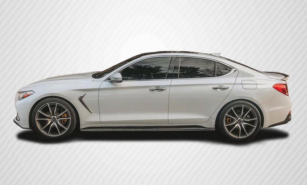 2019-2023 Genesis G70 Carbon Creations MSR Carbon Fiber Side Skirts
