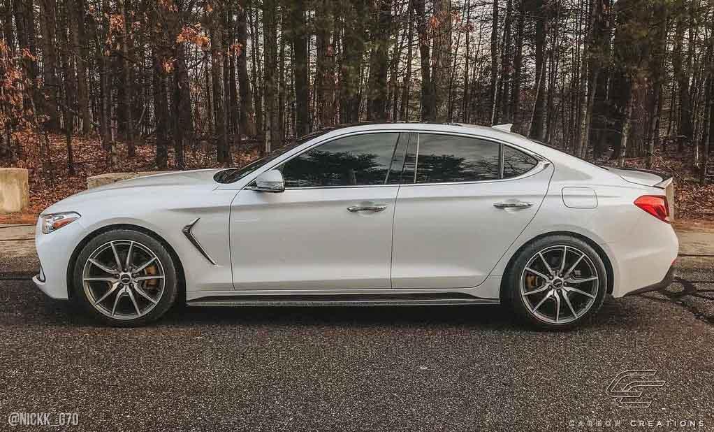 2019-2023 Genesis G70 Carbon Creations MSR Carbon Fiber Side Skirts