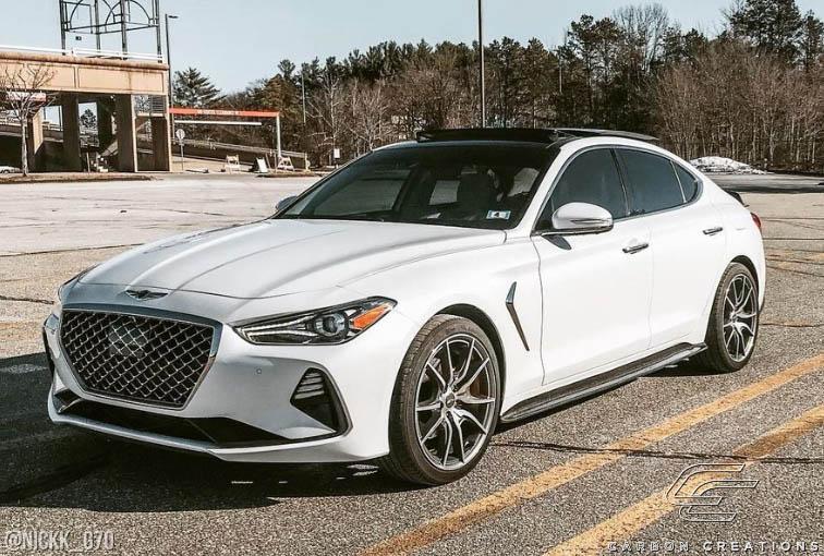 2019-2023 Genesis G70 Carbon Creations MSR Carbon Fiber Side Skirts