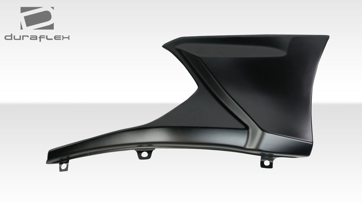2016-2021 Honda Civic 4DR Duraflex HFP Look Rear Lip Add On - 2 Piece (S)