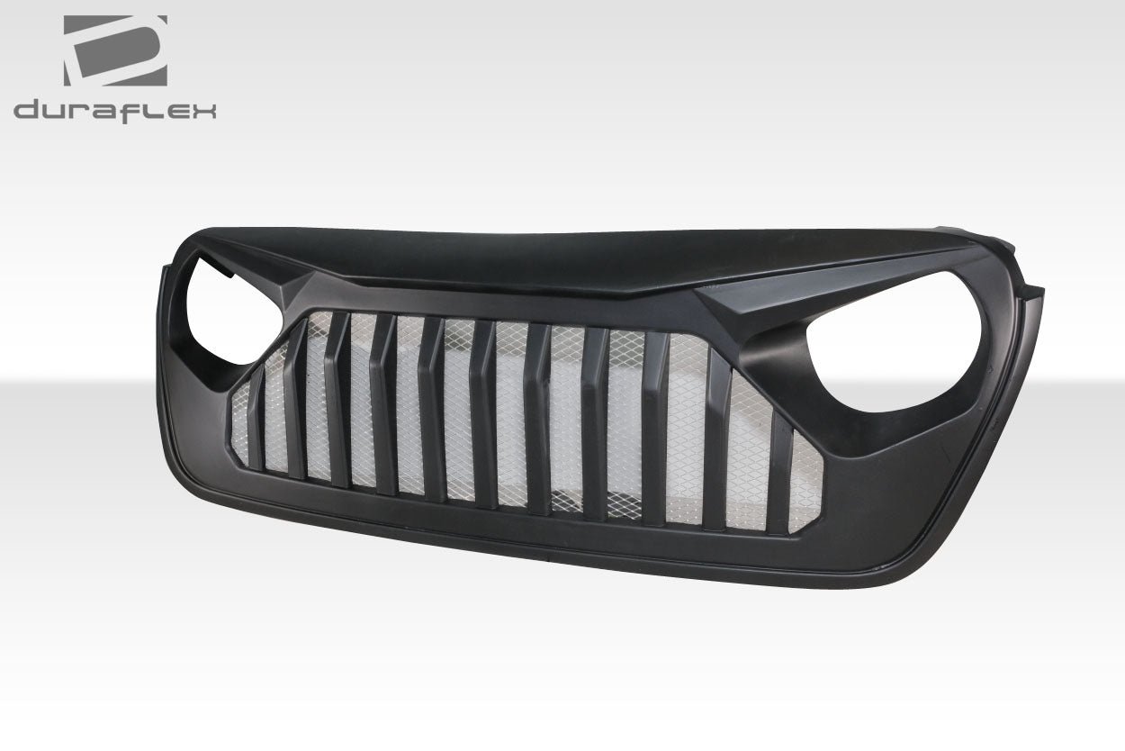 2018-2025 Jeep Wrangler JL Gladiator JT Duraflex Predator Grille - 1 Piece