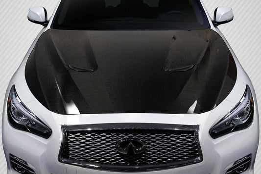 2014-2023 Infiniti Q50 Carbon Creations S Concept Carbon Fiber Hood