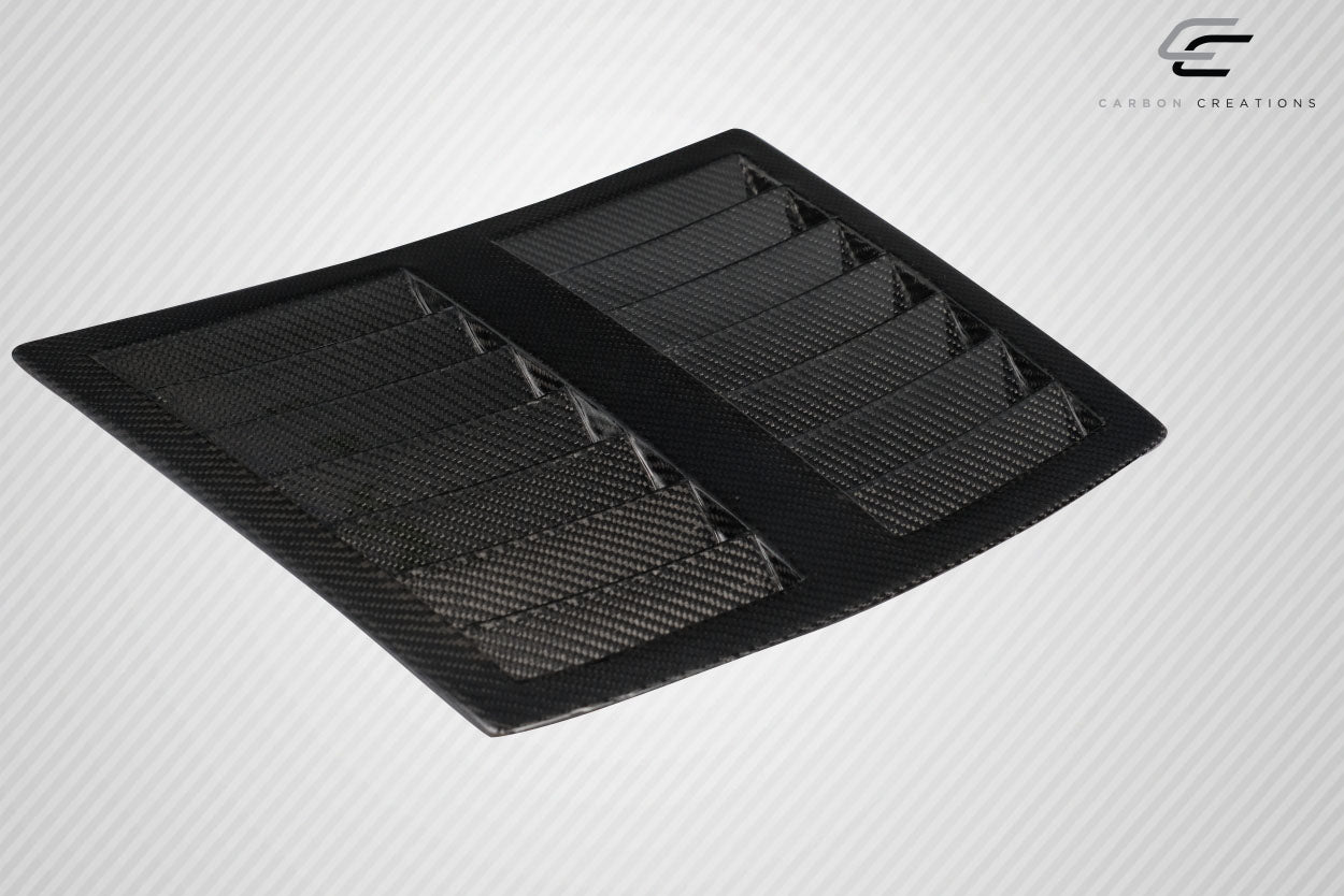 2003-2006 Nissan 350Z Z33 Carbon Creations GT1 Hood Vents - 3 Piece (S)