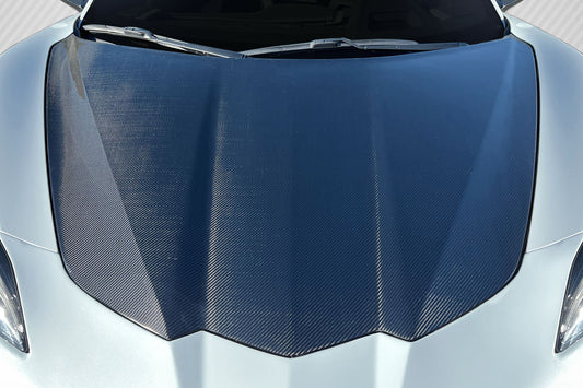 2020-2023 Chevrolet Corvette C8 Carbon Creations OEM Look Hood - 1 Piece