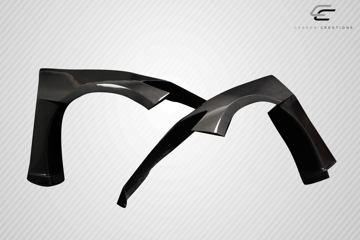 2020-2025 Chevrolet Corvette C8 Carbon Creations Gran Veloce Front Fenders - 2 Piece