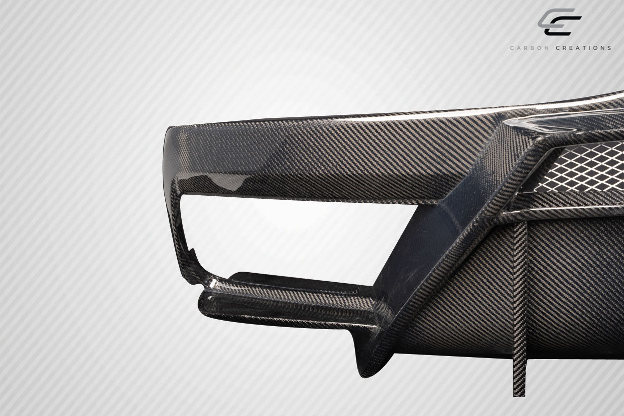 2020-2024 Chevrolet Corvette C8 Carbon Creations Gran Veloce Rear Diffuser - 1 Piece