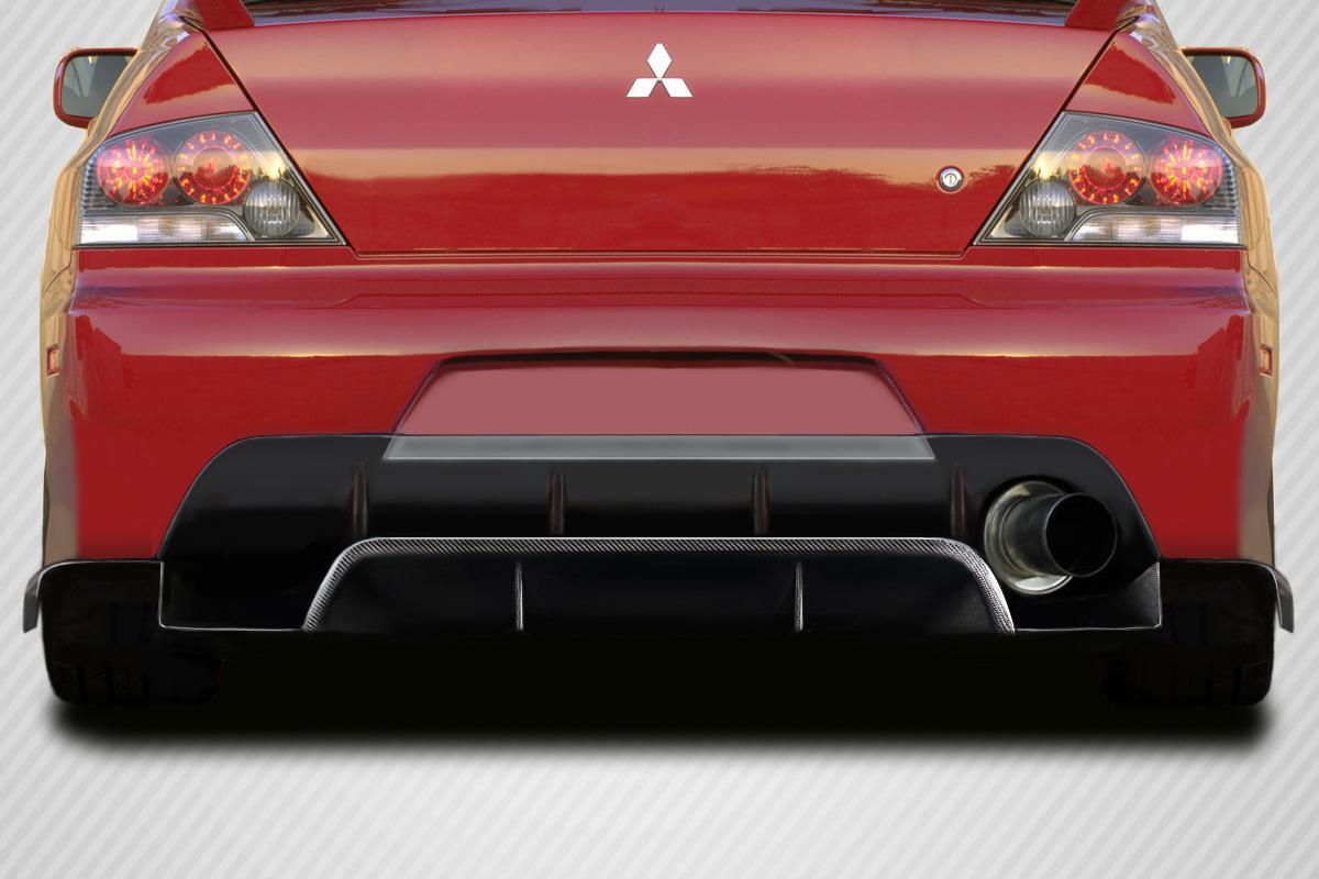 2003-2006 Mitsubishi Evolution Carbon Creations VRS Carbon Fiber Rear Lip