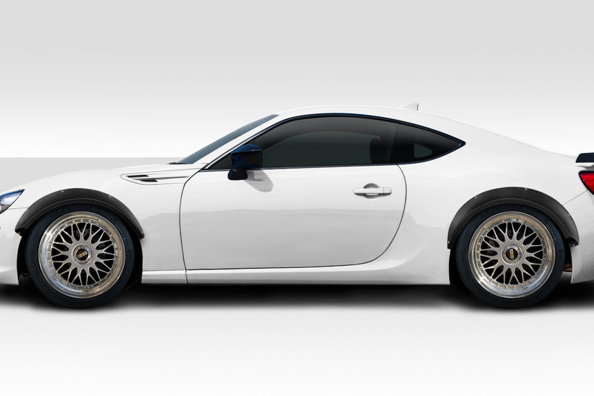 2013-2020 Scion FR-S Toyota 86 Subaru BRZ Duraflex Hako Fender Flares - 4 Piece (S)