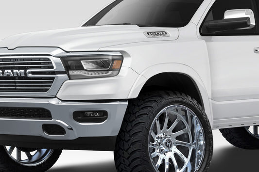 2019-2023 Dodge Ram Duraflex 4.5" Off Road Bulge Front Fenders - 2 Piece