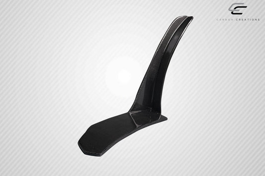 2018-2023 Ford Mustang Carbon Creations Z1 Front Lip Spoiler Air Dam - 2 Pieces ( Non performance model )