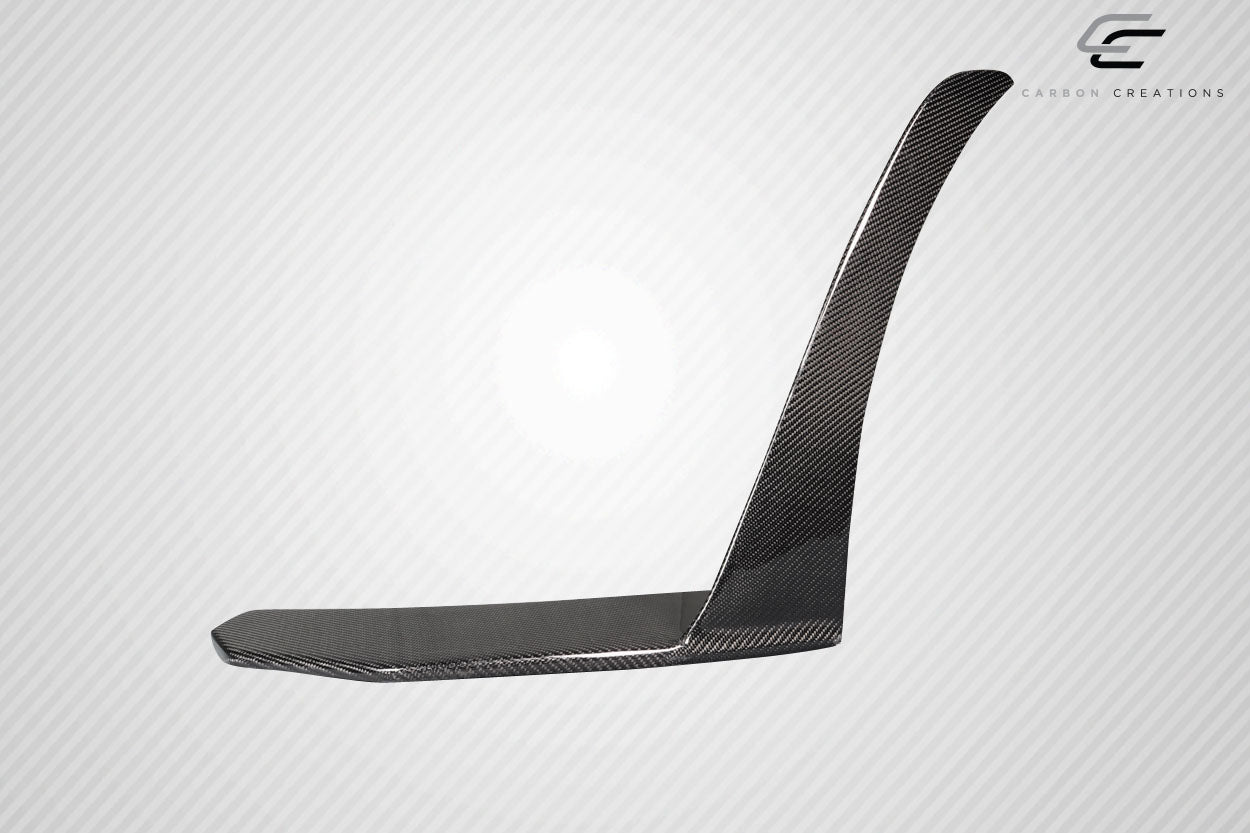 2018-2023 Ford Mustang Carbon Creations Z1 Front Lip Spoiler Air Dam - 2 Pieces ( Non performance model )