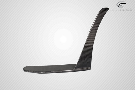 2018-2023 Ford Mustang Carbon Creations Z1 Front Lip Spoiler Air Dam - 2 Pieces ( Non performance model )