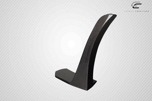 2018-2023 Ford Mustang Carbon Creations Z1 Front Lip Spoiler Air Dam - 2 Pieces ( Performance model )