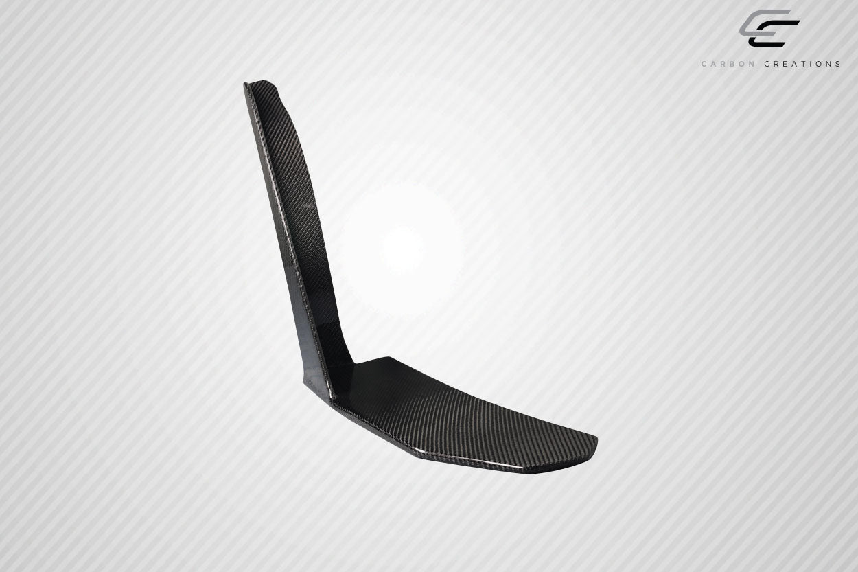 2018-2023 Ford Mustang Carbon Creations Z1 Front Lip Spoiler Air Dam - 2 Pieces ( Performance model ) (S)