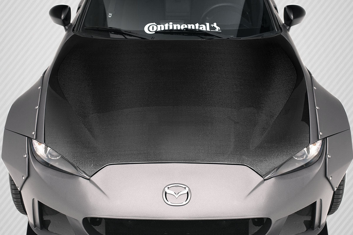 2016-2025 Mazda Miata Carbon Creations OEM Look Hood - 1 Piece