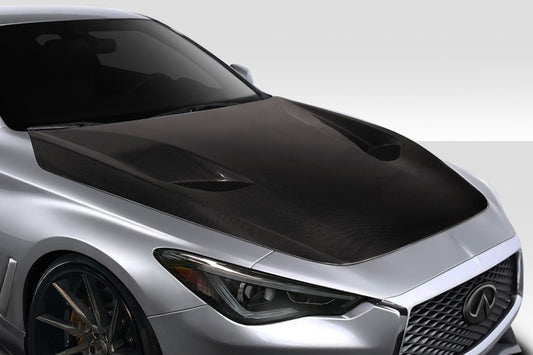 2016-2022 Infiniti Q60 Carbon Creations TS1 Carbon Fiber Hood