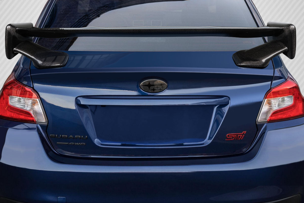 2015-2021 Subaru WRX Carbon Creations Low Pro Carbon Fiber Rear Wing