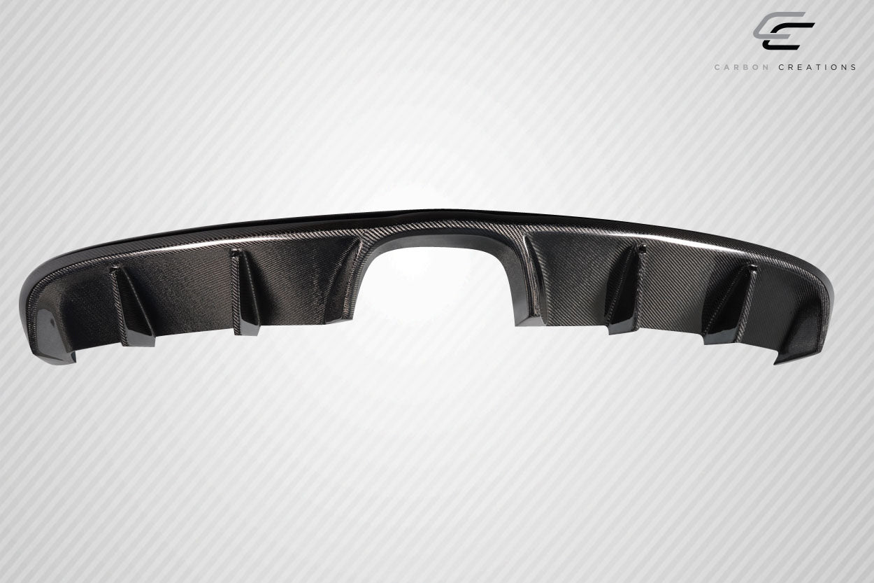 2014-2016 Porsche Cayman Carbon Creations Motox Rear Diffuser - 3 Pieces