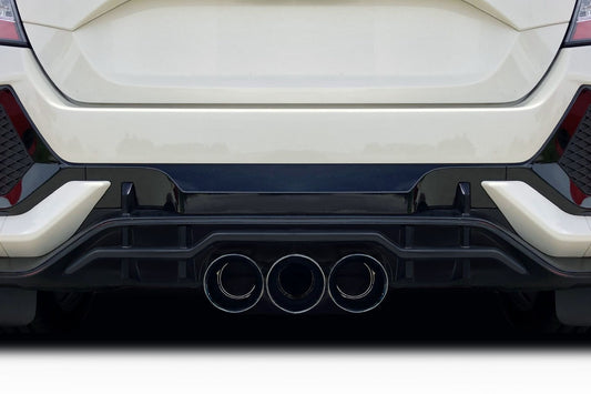 2017-2021 Honda Civic TypeR Duraflex BZ Rear Bumper Add On - 1 Piece