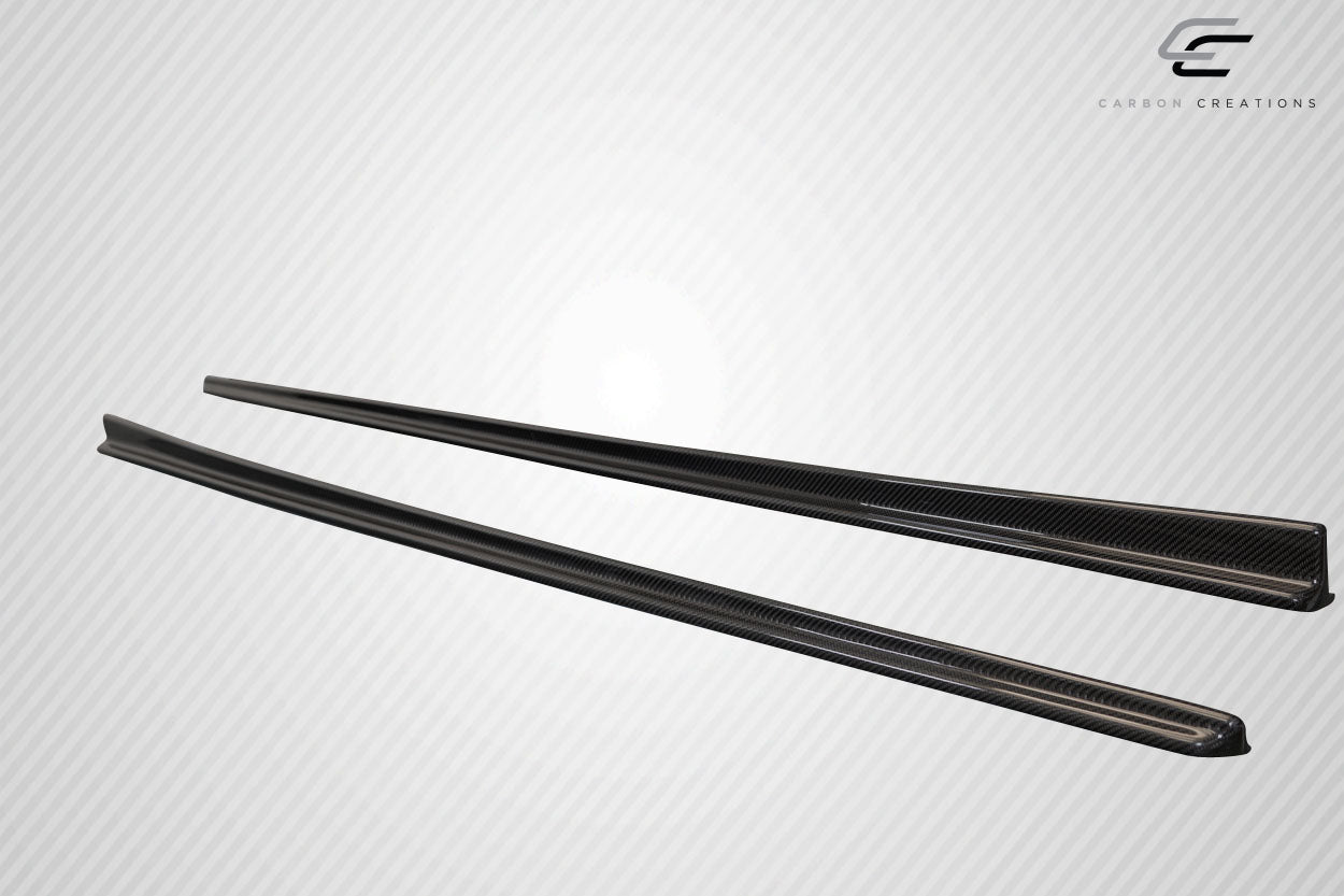 2014-2021 BMW 2 Series F22 F23 Carbon Creations 3DS Side Skirt Splitters - 2 Piece