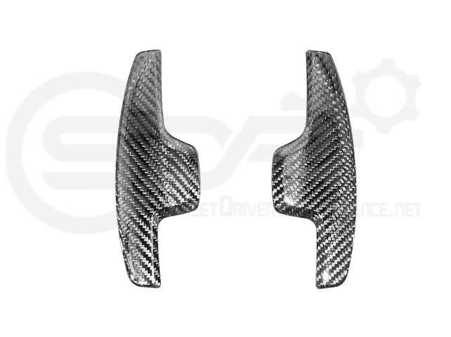 2014-2019 CHEVROLET CORVETTE C7 | CARBON FIBER FACTORY EXTENDED STYLE PADDLE SHIFTERS PAIR