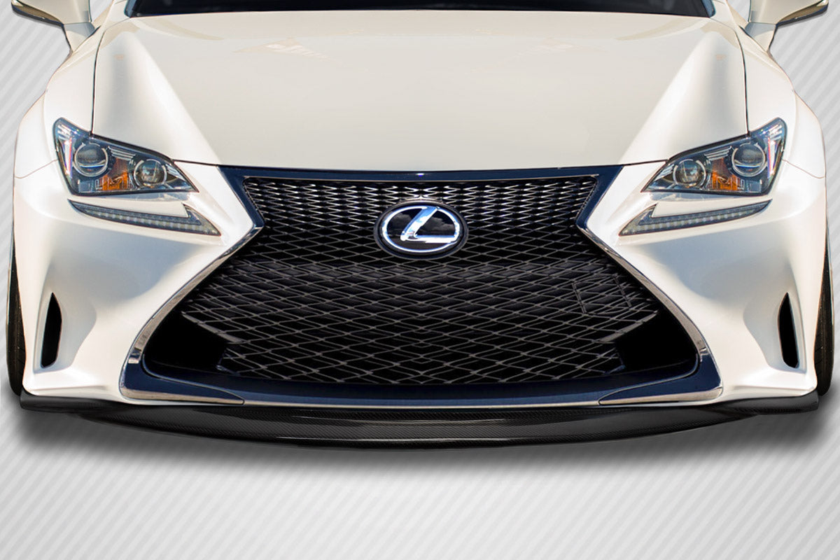 2015-2018 Lexus RC Carbon Creations SBZ Carbon Fiber Front Lip