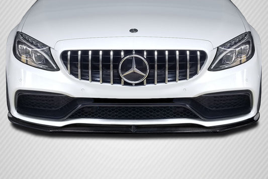 2015-2018 Mercedes C Class Carbon Creations Power Carbon Fiber Front Lip