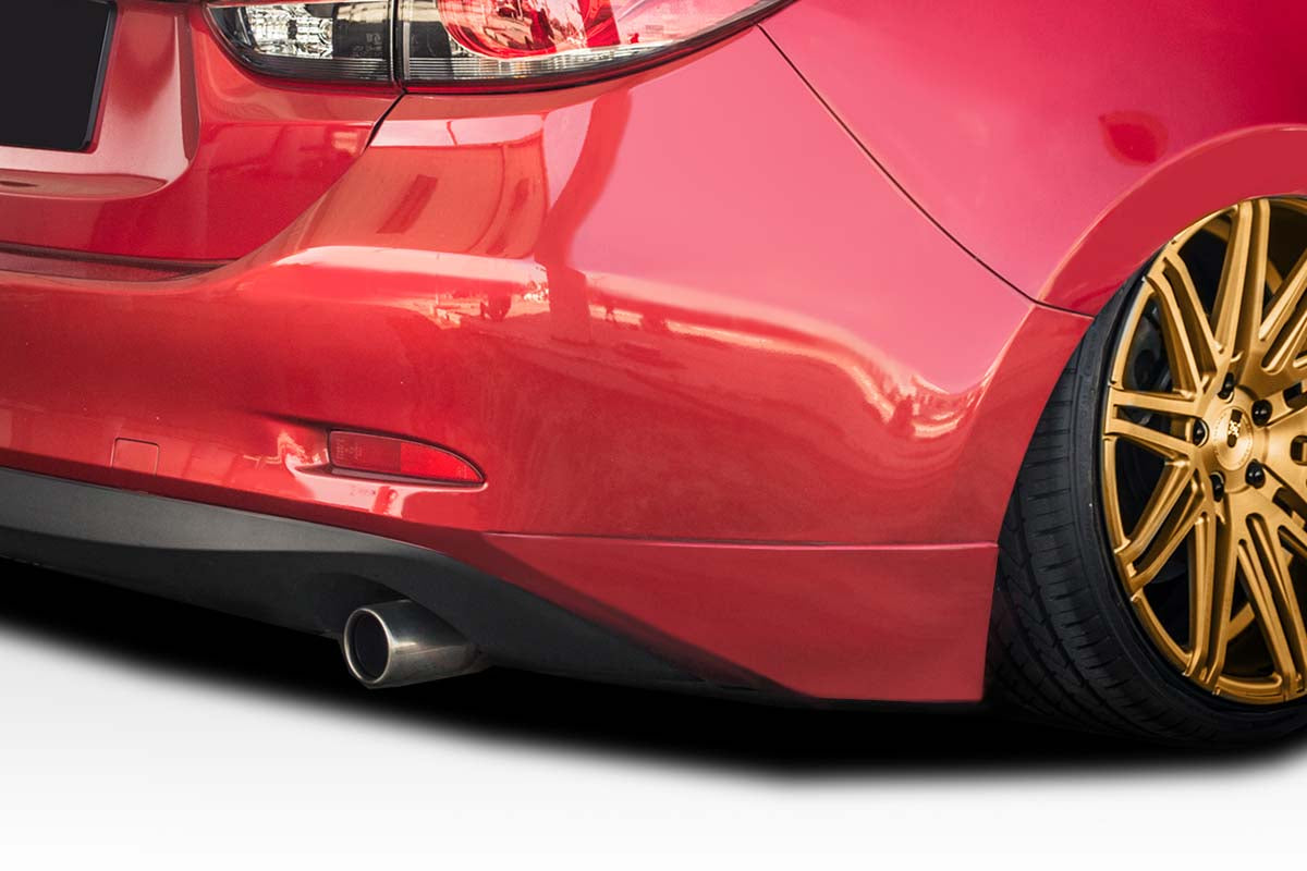 2014-2021 Mazda 6 Duraflex Lazer Rear Lip Add On Spoilers - 2 Pieces (S)