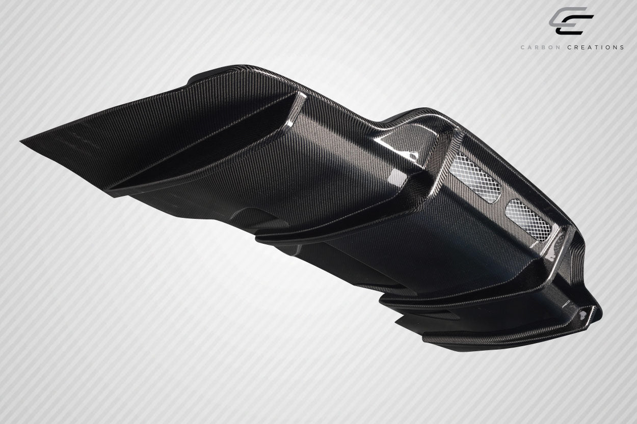 2015-2018 Mercedes Benz W205 C63 AMG Power Carbon Creations Rear Diffuser - 1 Piece (S)