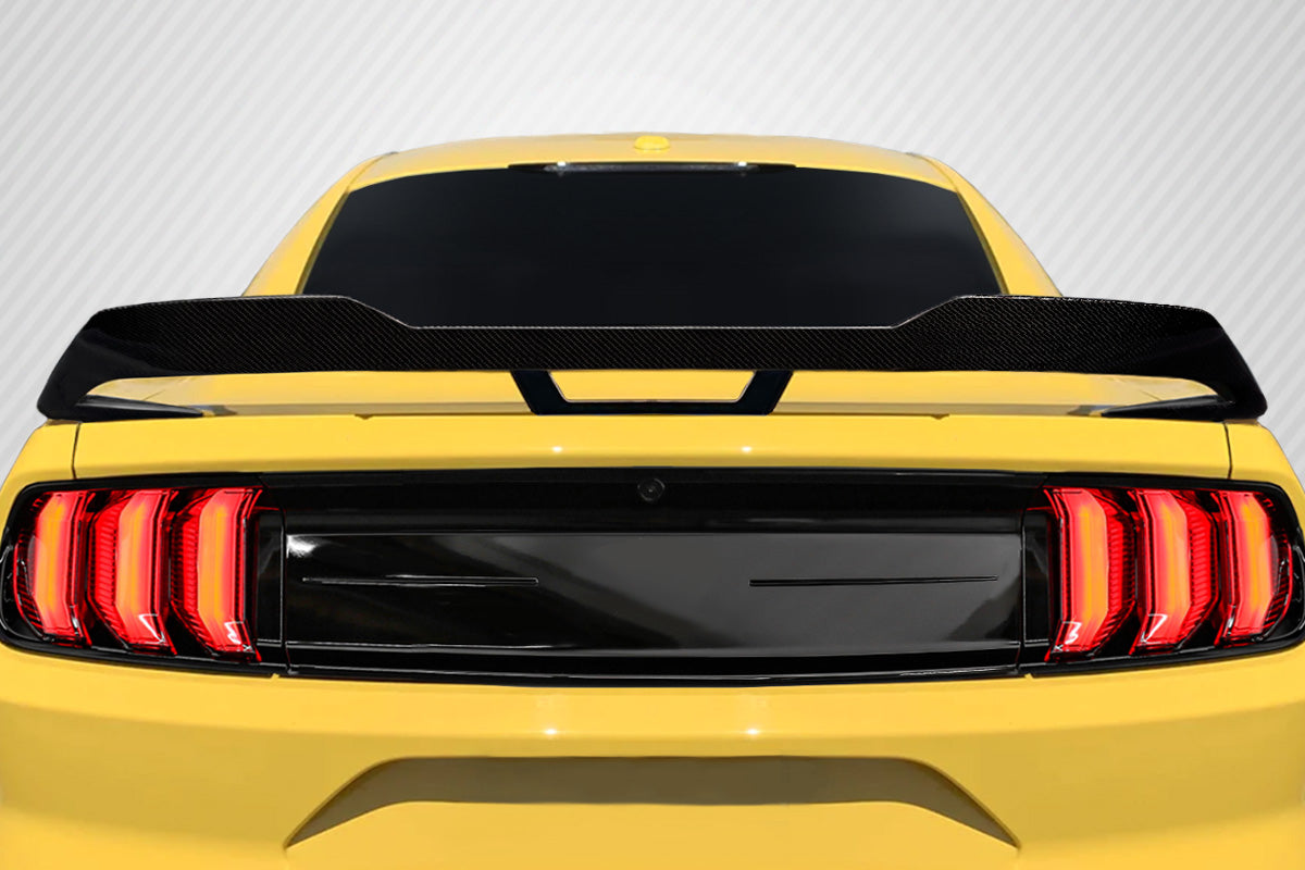 2015-2023 Ford Mustang Carbon Creations Performance PP1 Carbon Fiber Rear Wing