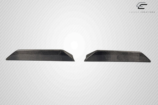 2019-2023 Chevrolet Silverado 1500 Carbon Creations Street Runner Rear Roof Wing Spoiler - 2 Pieces