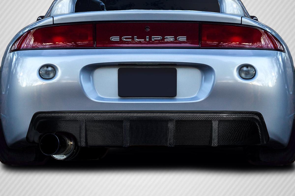 1997-1999 Mitsubishi Eclipse Carbon Creations Cartwercs Carbon Fiber Rear Lip