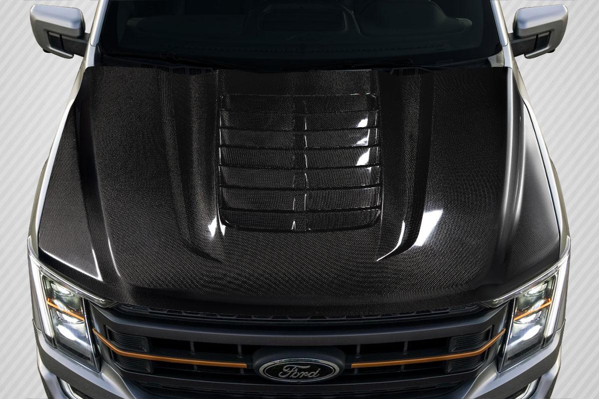 2017-2022 Ford Super Duty Carbon Creations GT500 V2 Carbon Fiber Hood