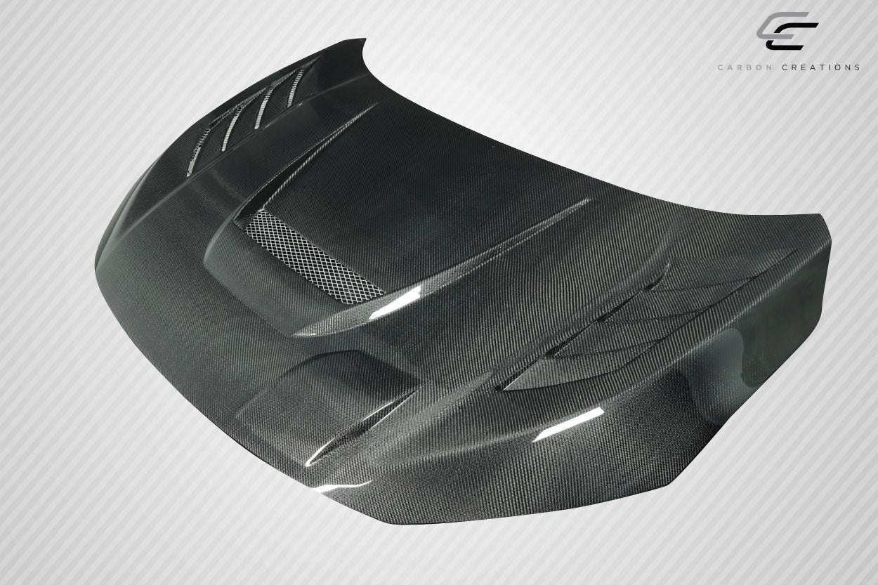 2016-2021 Honda Civic Carbon Creations Time Attack Hood - 1 Piece