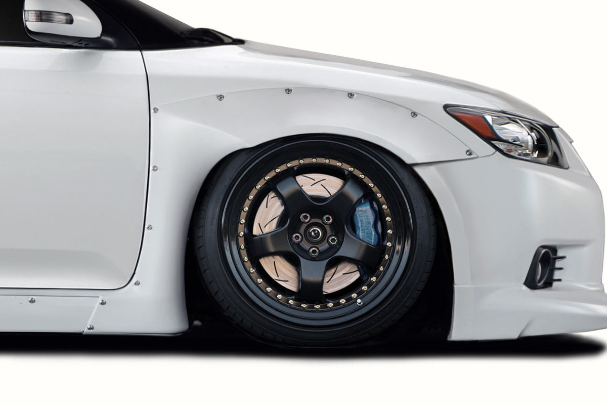 2011-2015 Scion tC Duraflex RBS look Front Fender Flares - 4 PieceS