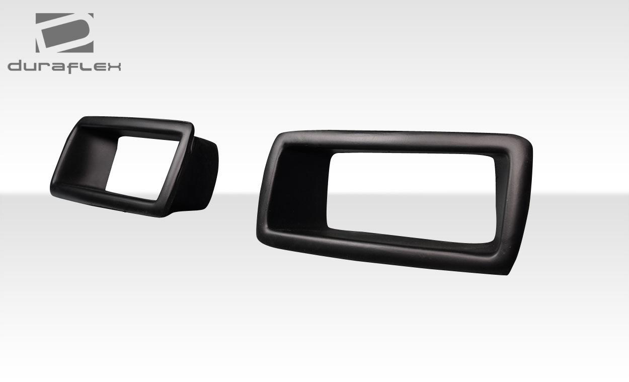 Universal Duraflex R33 Look V2 Front Bumper Air Vent Ducts - 2 Pieces