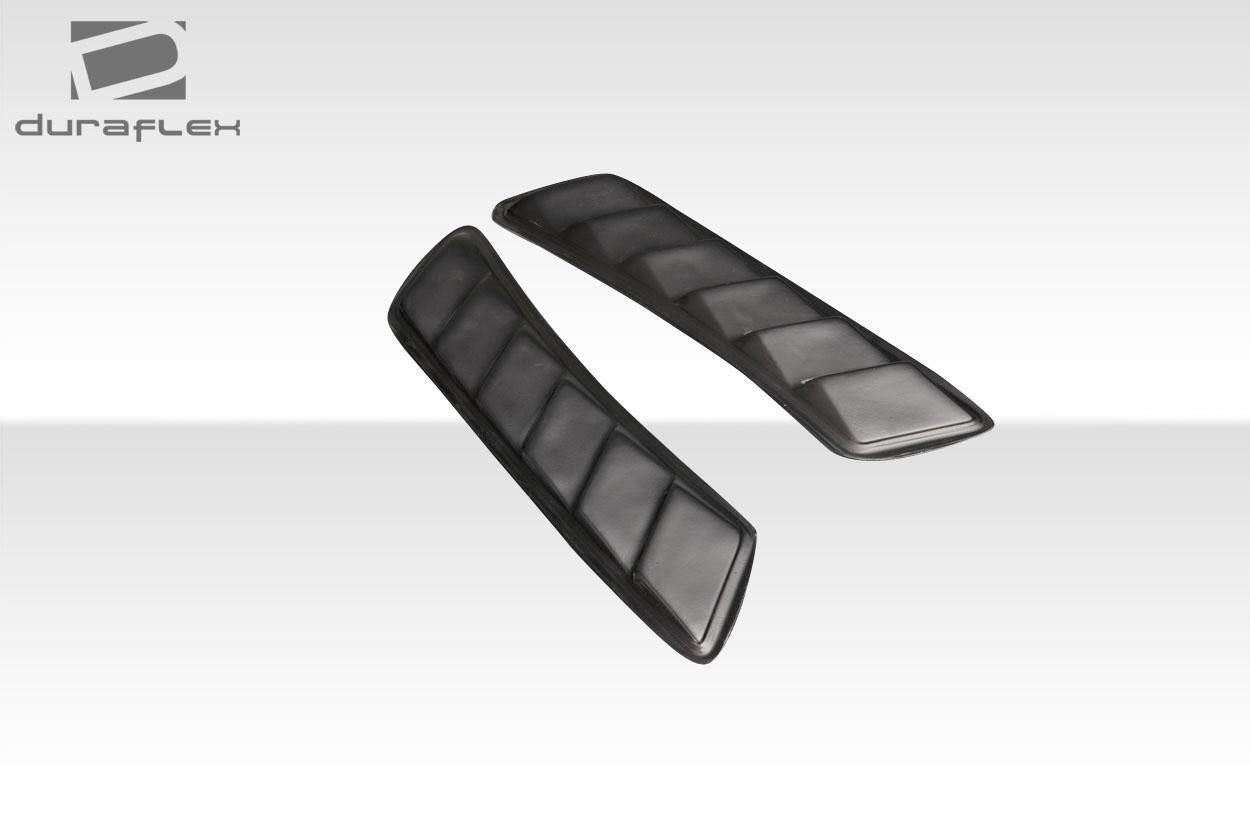 Universal Duraflex Sonic Heat Extractor Hood / Fender Air Vent Ducts - 2 Pieces